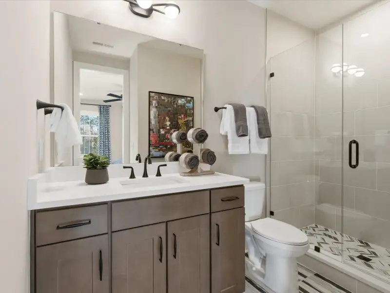 Furnished interior view inside a new home in Ascend, Charlotte (Image 11).