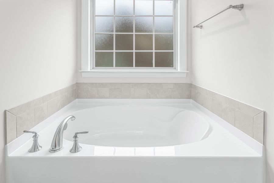 Representative furnished interior of a home built from the Kendall Lux by Keystone Homes NC in Weybridge, Burlington (Image 14).