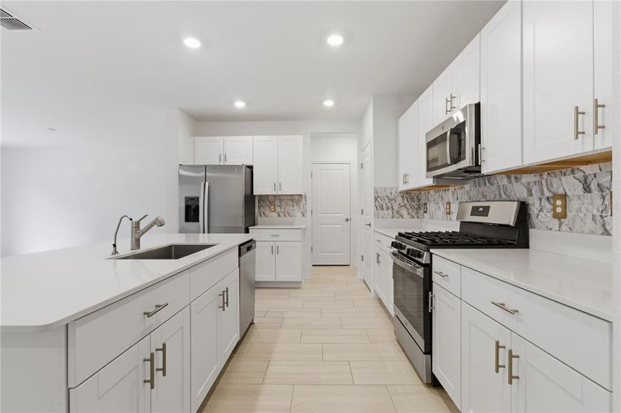 Furnished interior view inside a new home in Two Rivers, Zephyrhills (Image 5). Furnished interior view inside a new home in Two Rivers, Zephyrhills (Image 5).