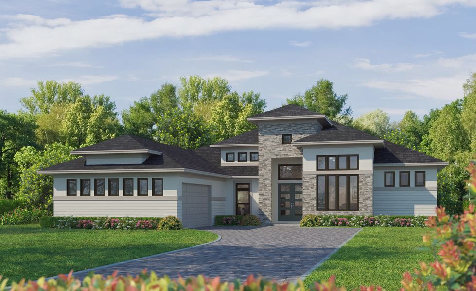 Representative exterior photo of a completed home built from the Egret VIII - Regency Series | 75' Wide Lots by ICI Homes in Palmera, Venice, FL (Image 2).