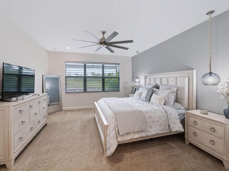 Owner Suite with view of Lake