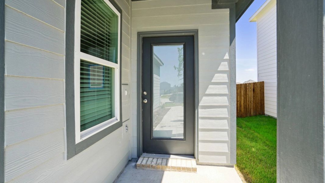 Representative exterior details of a home built from the Atlantis by Starlight Homes in Coyote Meadows, Anna (Image 4). Representative exterior details of a home built from the Atlantis by Starlight Homes in Coyote Meadows, Anna (Image 4).