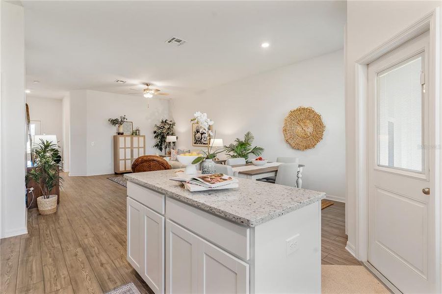 Furnished interior view inside a new home in Sol Vista, Dundee (Image 7).