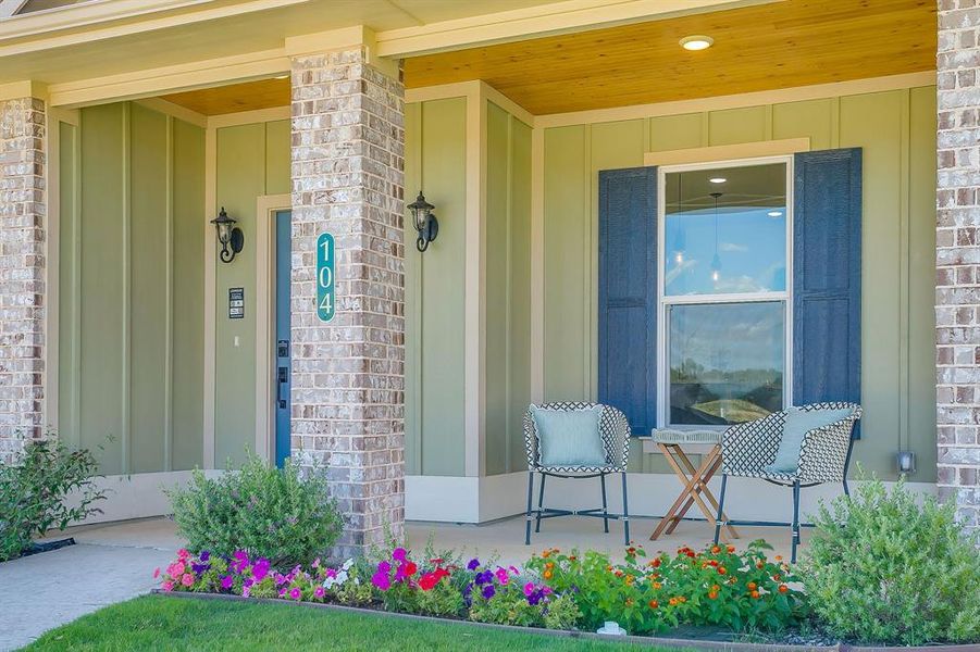 Exterior details and patio area of a home in , Granbury (Image 4). Exterior details and patio area of a home in , Granbury (Image 4).