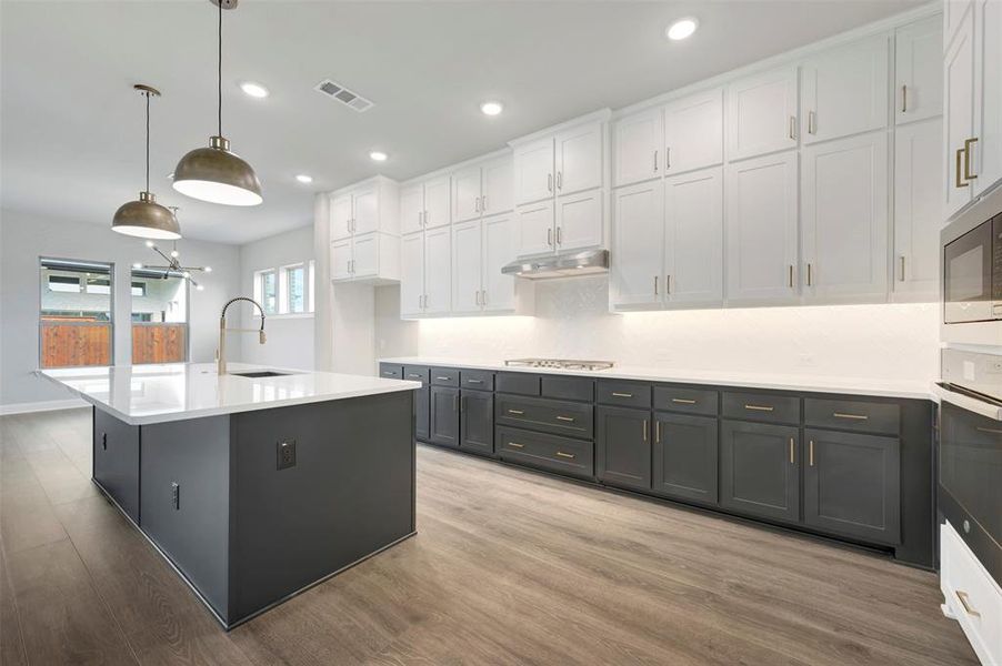 Furnished interior view inside a new home in The Ridge at Northlake, Northlake (Image 10).