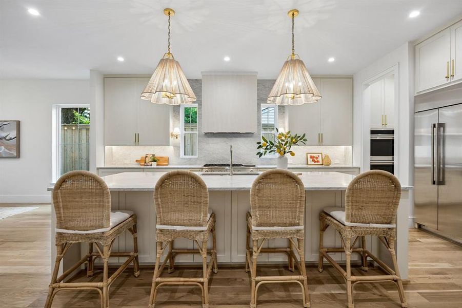 Furnished interior view inside a new home in , Dallas (Image 12).