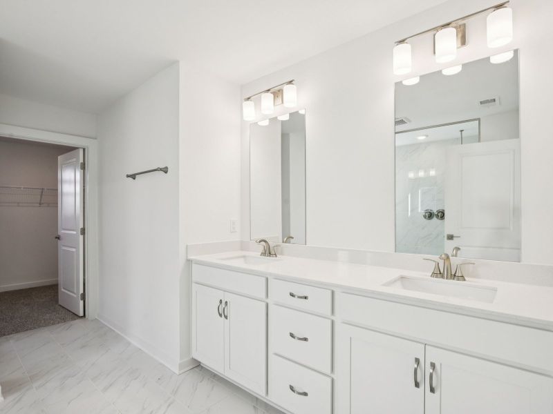 Furnished interior view inside a new home in Benders Cove - Reserve Series, Mount Juliet (Image 5).