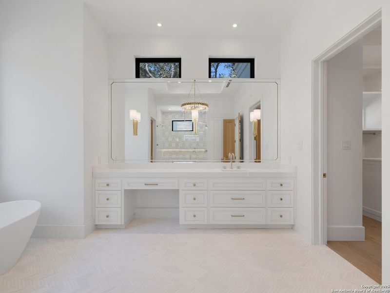 Furnished interior view inside a new home in , San Antonio (Image 5).
