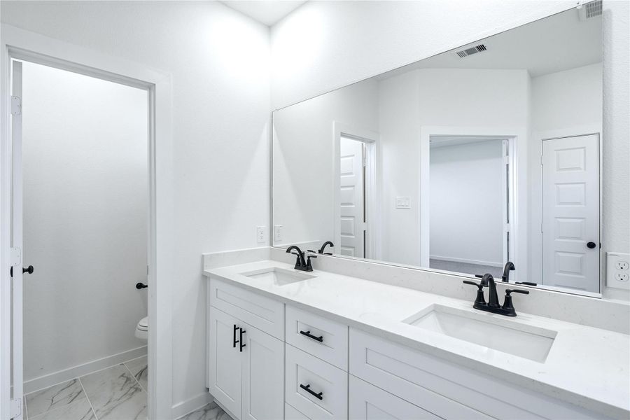 Furnished interior view inside a new home in Foxtail Palms, Manvel (Image 8).