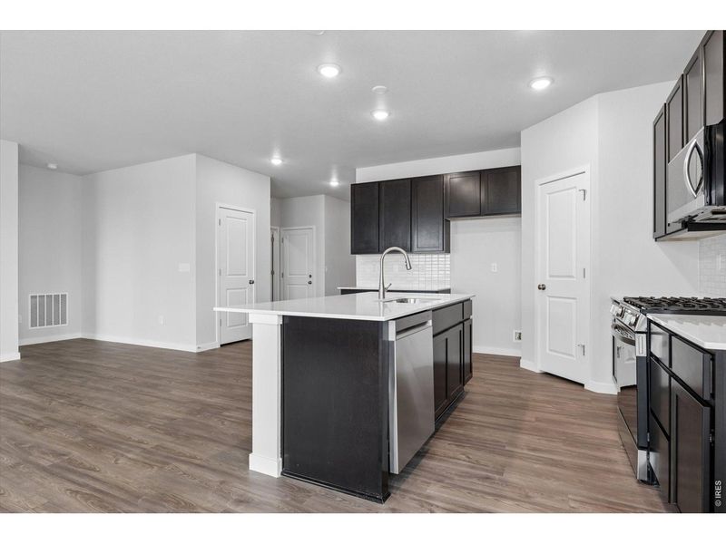 Furnished interior view inside a new home in Prairie Song, Windsor (Image 11).