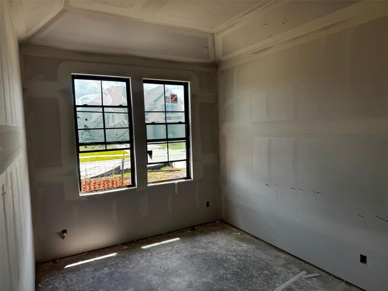 Actual progress of your home.