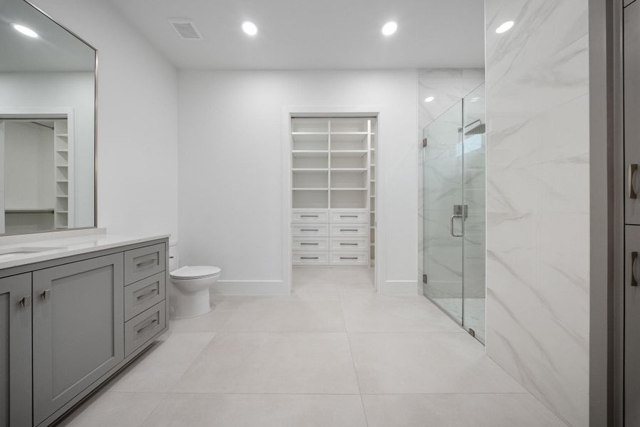 Furnished interior view inside a new home in , Houston (Image 4).