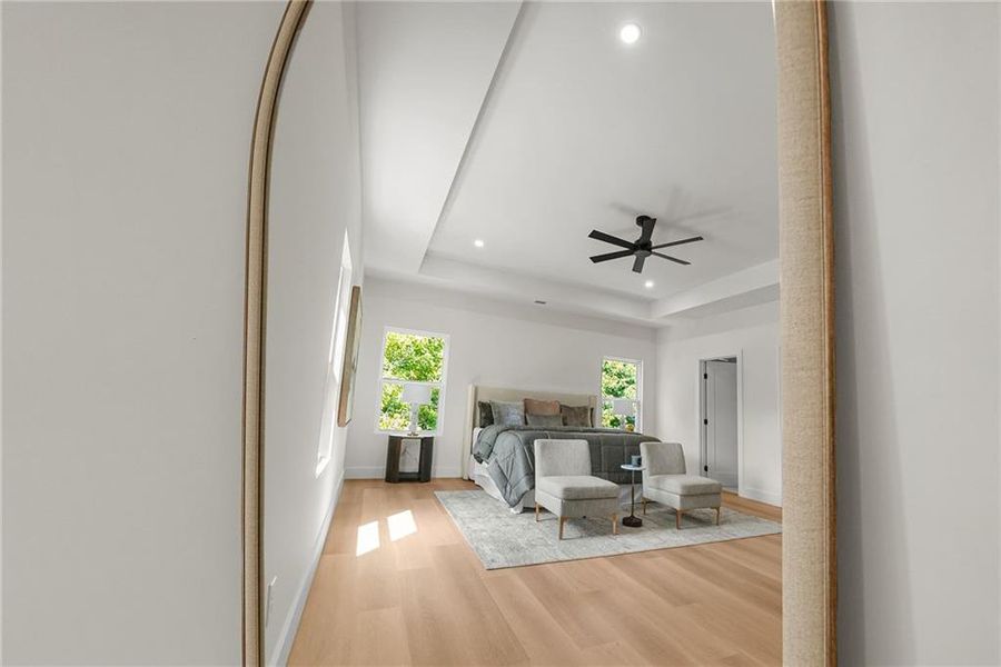 Furnished interior view inside a new home in , Decatur (Image 11).