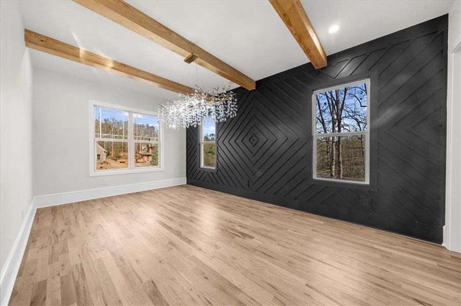 Spacious, unfurnished interior of a new home in , Gainesville (Image 77).