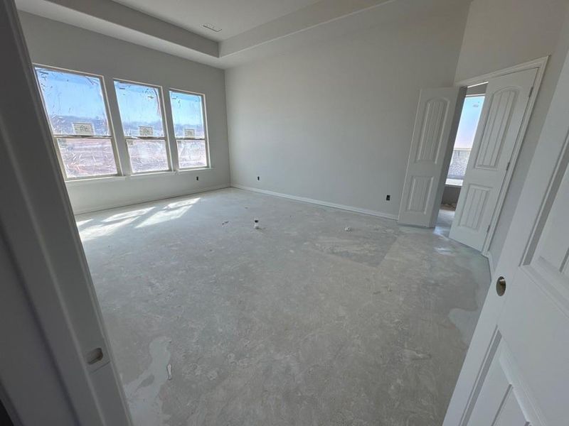 Unfurnished bedroom featuring baseboards