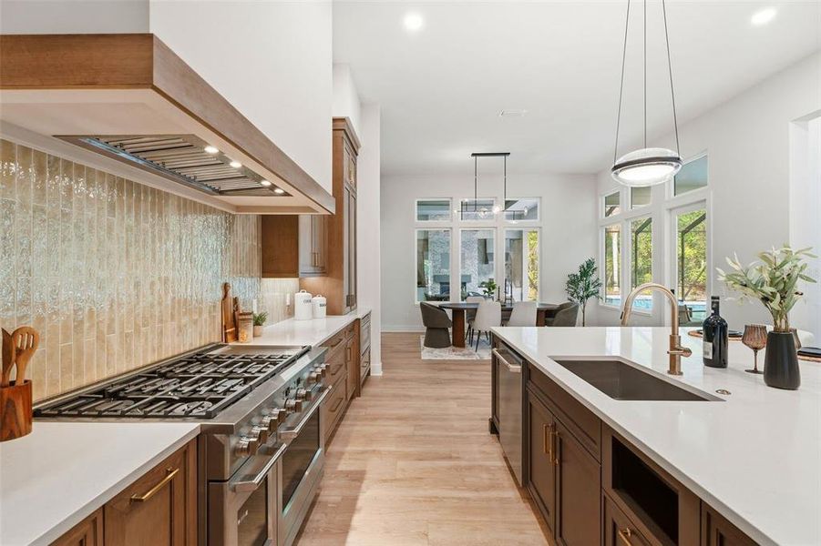Furnished interior view inside a new home in , Archer (Image 17).