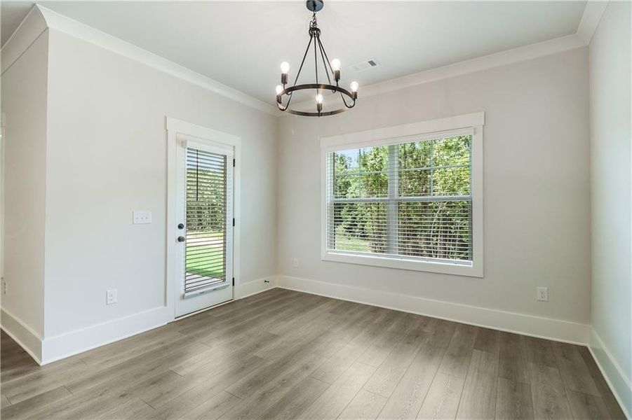 Spacious, unfurnished interior of a new home in Weslyn Park, Social Circle (Image 21). Spacious, unfurnished interior of a new home in Weslyn Park, Social Circle (Image 21).