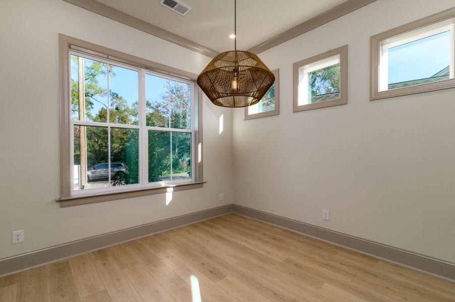 Spacious, unfurnished interior of a new home in , Charleston (Image 41).