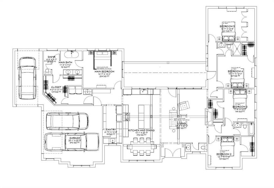 2D floor plan layout of this home in , Farmersville, TX (Image 3).