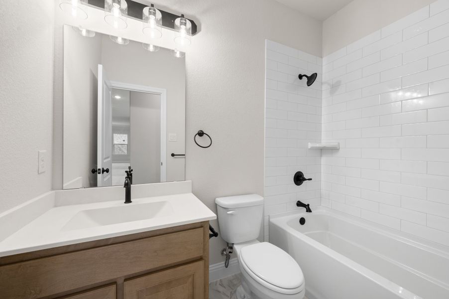 Furnished interior view inside a new home in Mockingbird Hills - Signature Series, Joshua (Image 11).