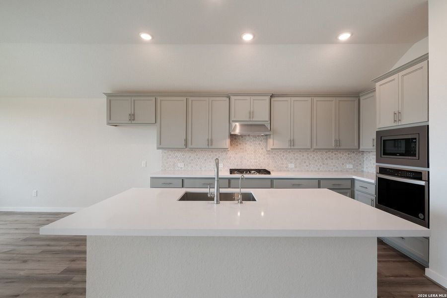 Furnished interior view inside a new home in Foxbrook, Cibolo (Image 3).