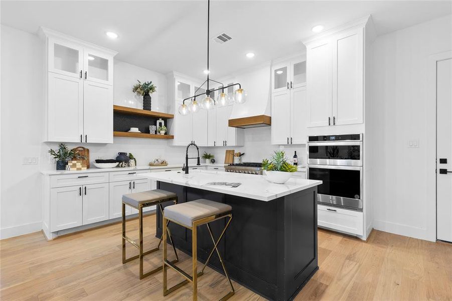 Furnished interior view inside a new home in , Dallas (Image 9).