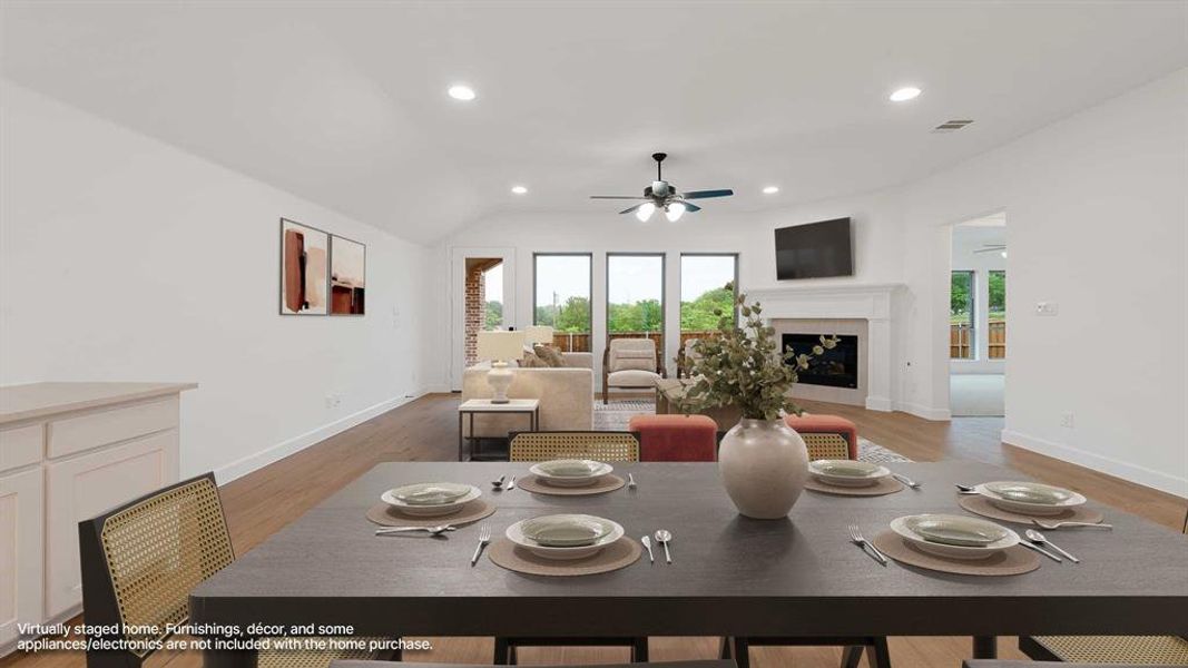 Furnished interior view inside a new home in Hillstead, Lavon (Image 12).
