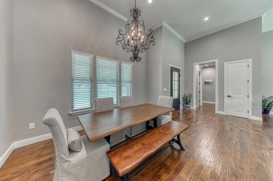 Furnished interior view inside a new home in , Weatherford (Image 7).