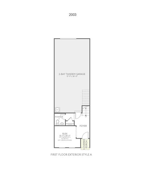 2D floor plan layout for the Duncan by Tri Pointe Homes in Old Town Village, Waxhaw, NC (Image 4). 2D floor plan layout for the Duncan by Tri Pointe Homes in Old Town Village, Waxhaw, NC (Image 4).