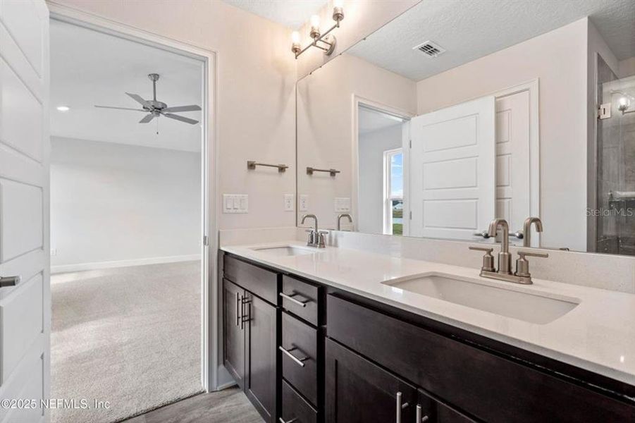 Furnished interior view inside a new home in Palm Coast, Palm Coast (Image 8). Furnished interior view inside a new home in Palm Coast, Palm Coast (Image 8).