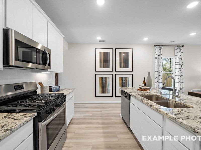 Representative furnished interior of a home built from the The San Marcos F by Davidson Homes LLC in Emberly, Beasley (Image 14).