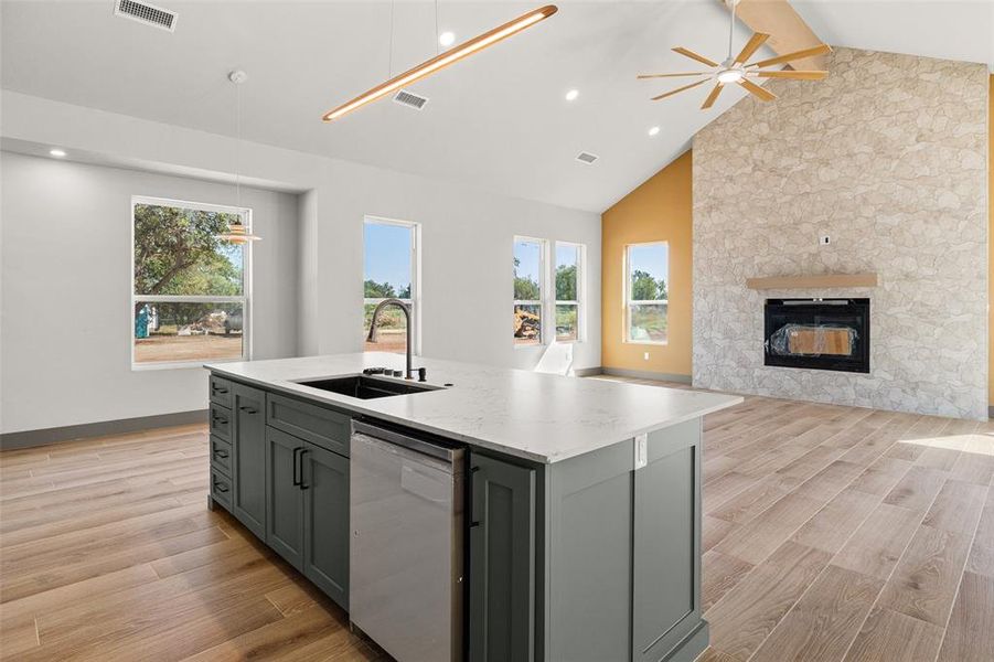 Furnished interior view inside a new home in , Joshua (Image 5). Furnished interior view inside a new home in , Joshua (Image 5).