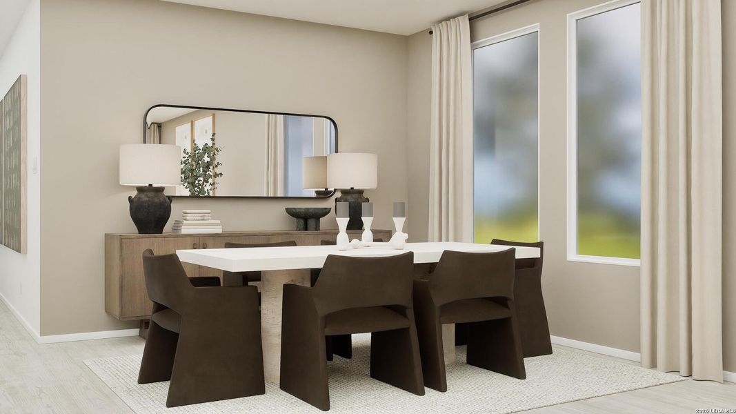 Furnished interior view inside a new home in Juniper Ranch, Spring Branch (Image 22). Furnished interior view inside a new home in Juniper Ranch, Spring Branch (Image 22).