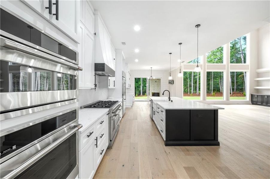 Furnished interior view inside a new home in , Buford (Image 18).