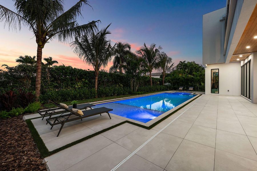 Exterior details and patio area of a home in , Boca Raton (Image 26).