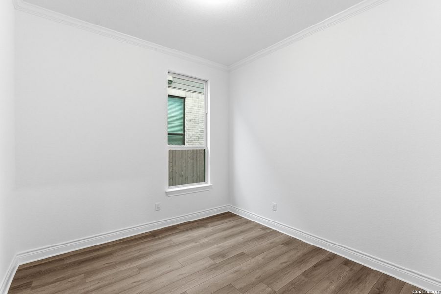 Spacious, unfurnished interior of a new home in Corley Farms, Boerne (Image 26). Spacious, unfurnished interior of a new home in Corley Farms, Boerne (Image 26).
