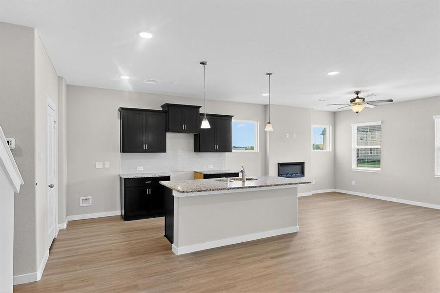 Furnished interior view inside a new home in Solterra Texas, Mesquite (Image 25).
