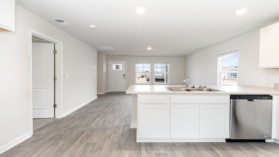 Furnished interior view inside a new home in Sandpiper Place, Myrtle Beach (Image 4). Furnished interior view inside a new home in Sandpiper Place, Myrtle Beach (Image 4).