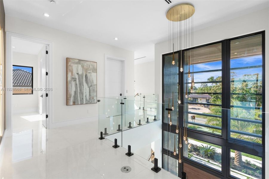Furnished interior view inside a new home in , Lighthouse Point (Image 46).