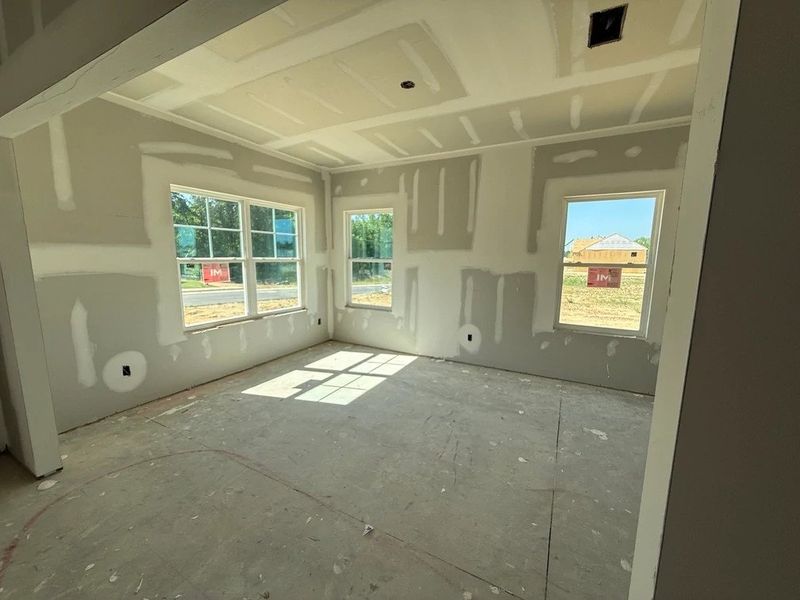 In-progress construction of a new home in The Point, Rolesville, NC (Image 5).