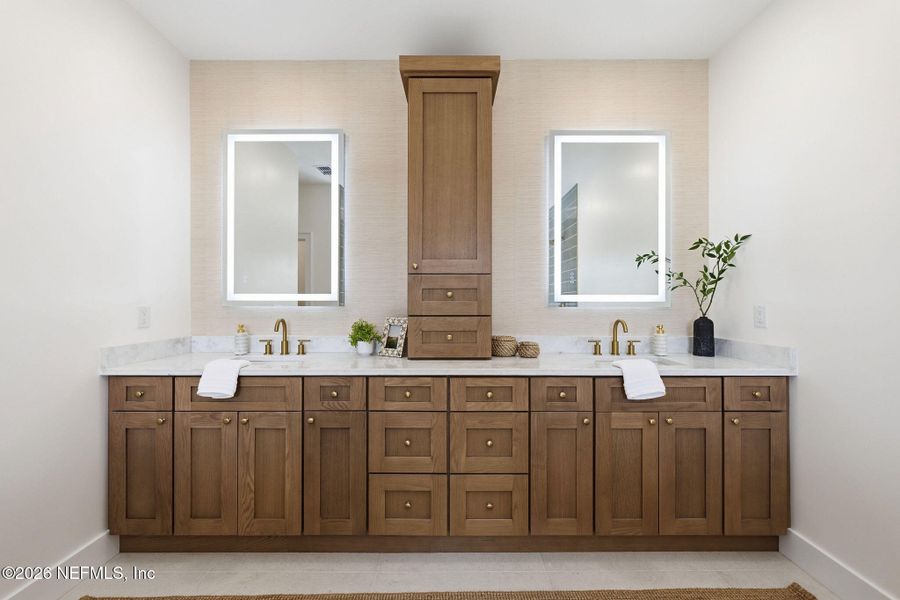 Furnished interior view inside a new home in , Jacksonville Beach (Image 19).