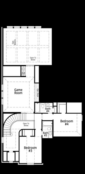 Upstairs Floor Plan