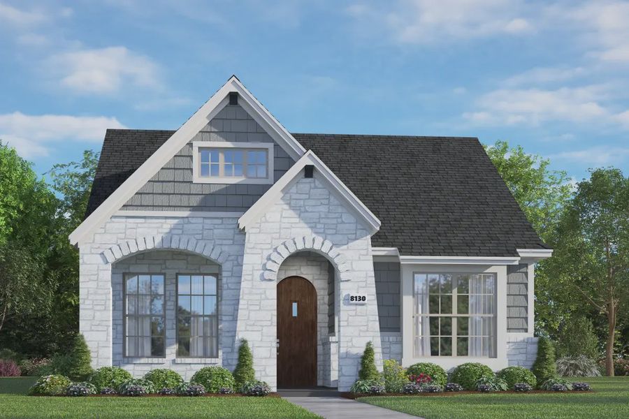 Representative exterior photo of a completed home built from the Pinehurst by Chesmar Homes in Riceland 42', Mont Belvieu, TX (Image 3). Representative exterior photo of a completed home built from the Pinehurst by Chesmar Homes in Riceland 42', Mont Belvieu, TX (Image 3).