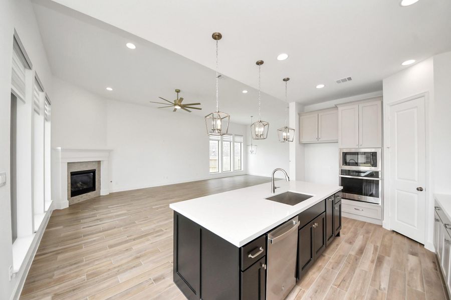 Furnished interior view inside a new home in Valencia, Manvel (Image 13). Furnished interior view inside a new home in Valencia, Manvel (Image 13).