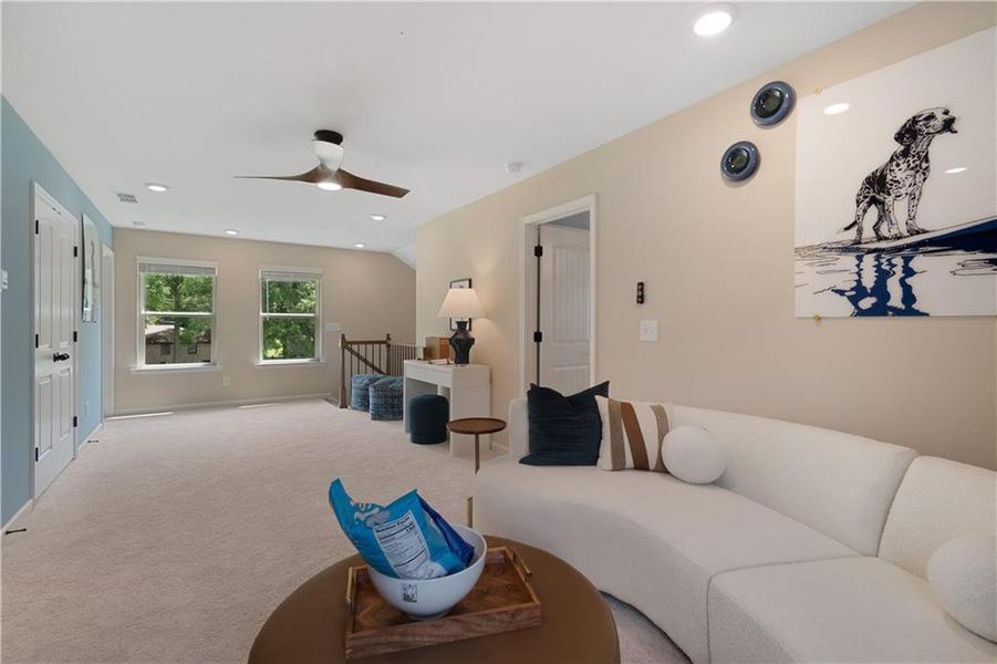 Furnished interior view inside a new home in Abbotts Crossing, Conyers (Image 29).