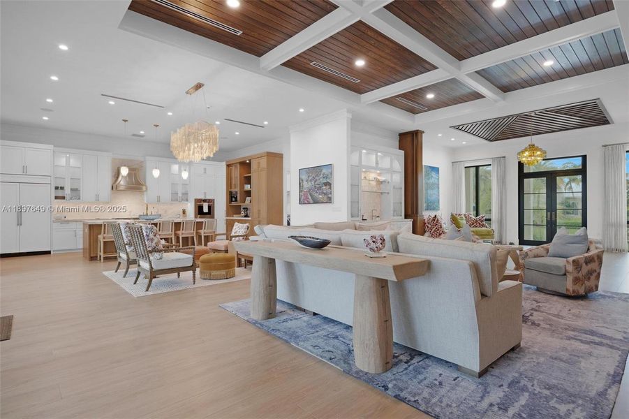 Furnished interior view inside a new home in , Key Largo (Image 6).