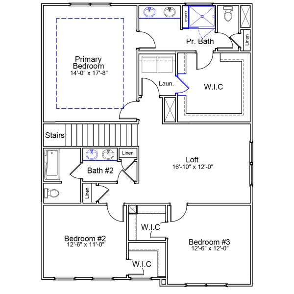 2D floor plan layout of this home in Ellington, Elgin, SC (Image 3). 2D floor plan layout of this home in Ellington, Elgin, SC (Image 3).