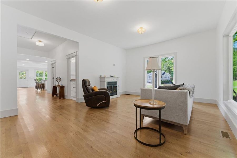 Furnished interior view inside a new home in , Winston (Image 17).
