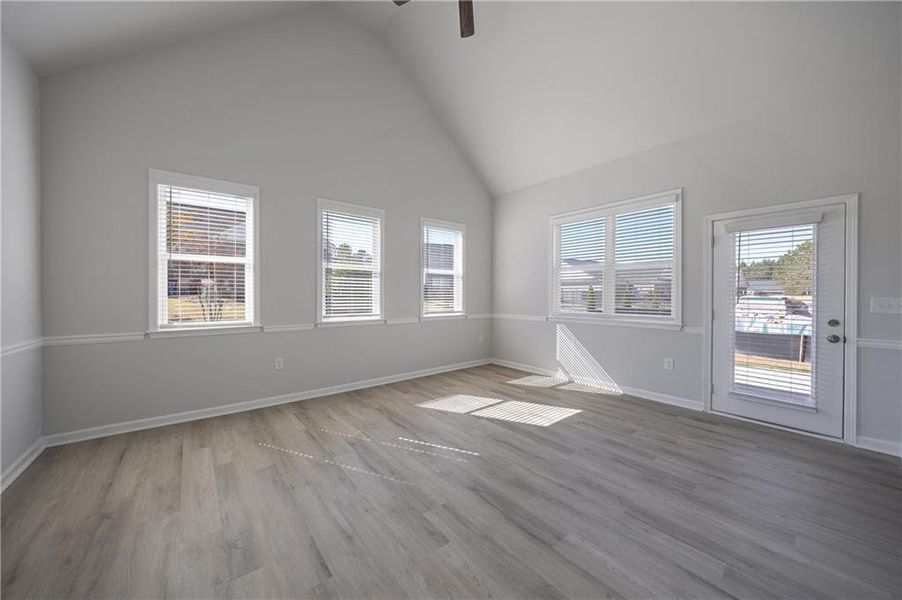 Spacious, unfurnished interior of a new home in , Social Circle (Image 17). Spacious, unfurnished interior of a new home in , Social Circle (Image 17).