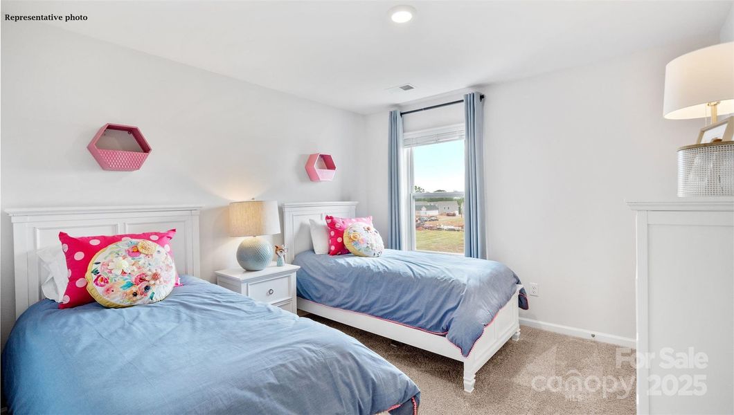 Furnished interior view inside a new home in Sonoma Hills, Charlotte (Image 2).